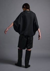 boatneck top, black, cogthebigsmoke, one size fits all, sustainable fashion, less is more, made in Japan, quiet luxury, minimalist