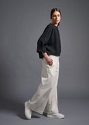 raglan sleeve short top, black, cogthebigsmoke, one size fits all, sustainable fashion, less is more, made in Japan, quiet luxury, minimalist