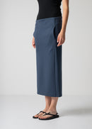 pencil skirt, navy, cogthebigsmoke, one size fits all, sustainable fashion, less is more, made in Japan, quiet luxury, minimalist