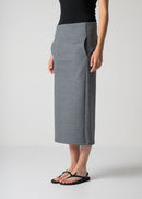 pencil skirt, charcoal, cogthebigsmoke, one size fits all, sustainable fashion, less is more, made in Japan, quiet luxury, minimalist