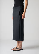 pencil skirt, black, cogthebigsmoke, one size fits all, sustainable fashion, less is more, made in Japan, quiet luxury, minimalist