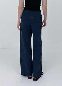 12 GALAXY SEMI-WIDE TROUSERS / STRETCH DOUBLE JERSEY - C10