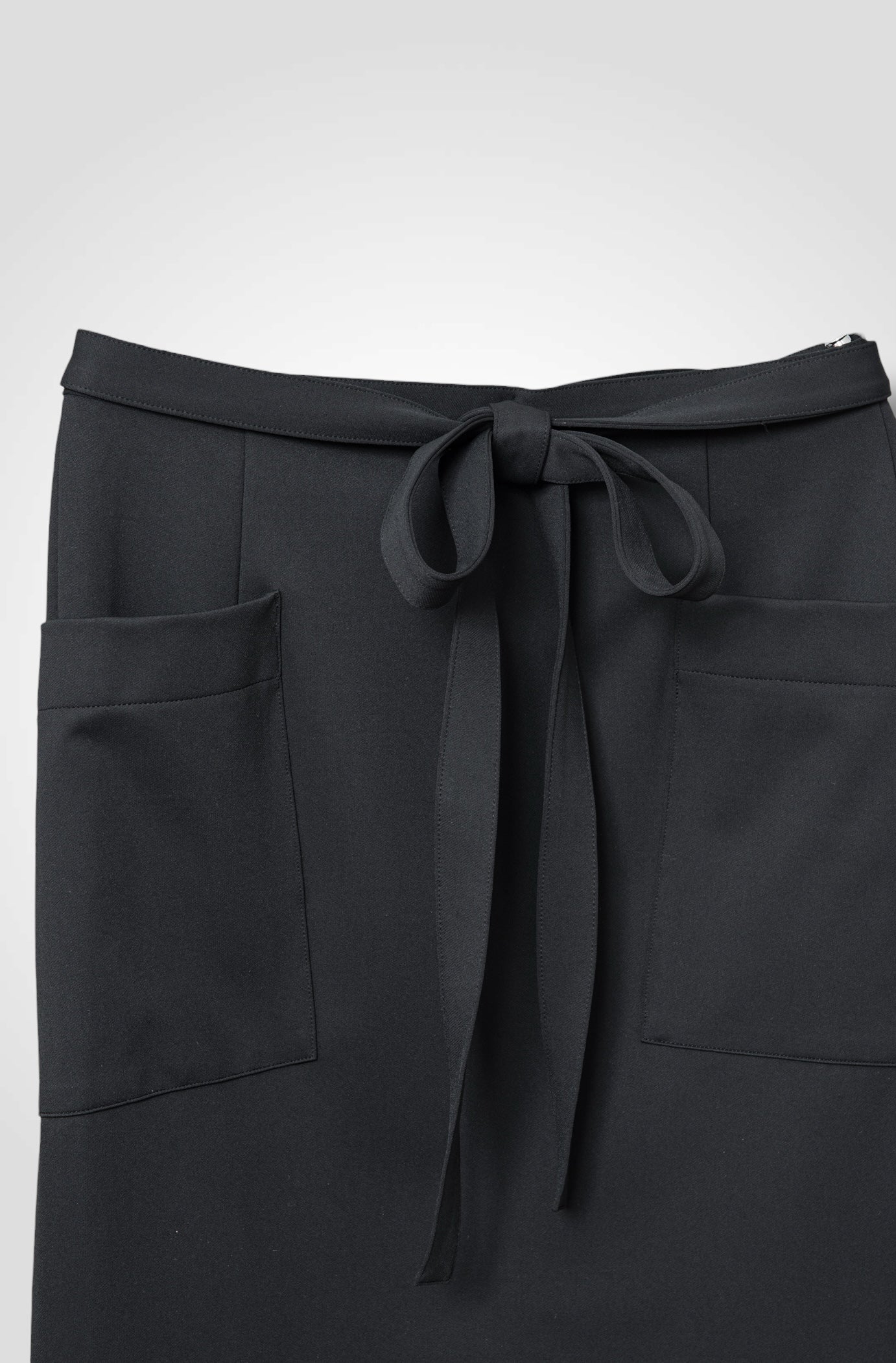 12 MIRANDA WRAP SKIRT / DOUBLE FACE SUITING - C13