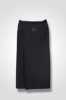 12 MIRANDA WRAP SKIRT / DOUBLE FACE SUITING - C13