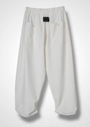 12 NIRVANA TUCKED HEM TROUSERS / OPAQUE TWILL - C14