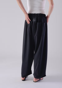 12 NIRVANA TUCKED HEM TROUSERS / OPAQUE TWILL - C14