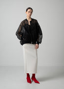 13 IRENE MA-1 / SHEER DOUBLE KNIT - C15
