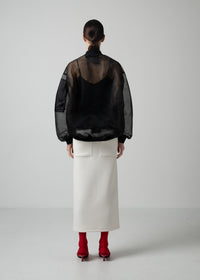13 IRENE MA-1 / SHEER DOUBLE KNIT - C15