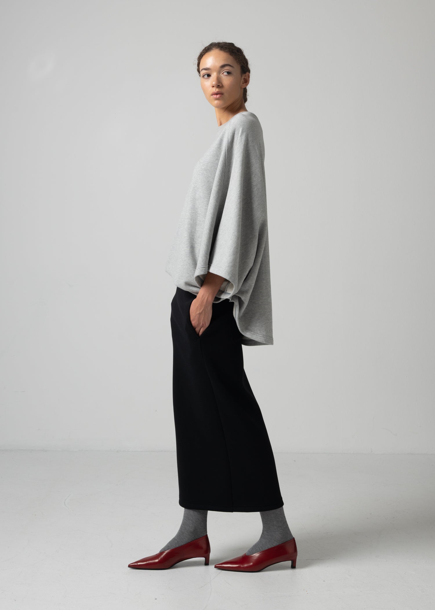 14 NANCY TOP / ECO COTTON TERRY - C15