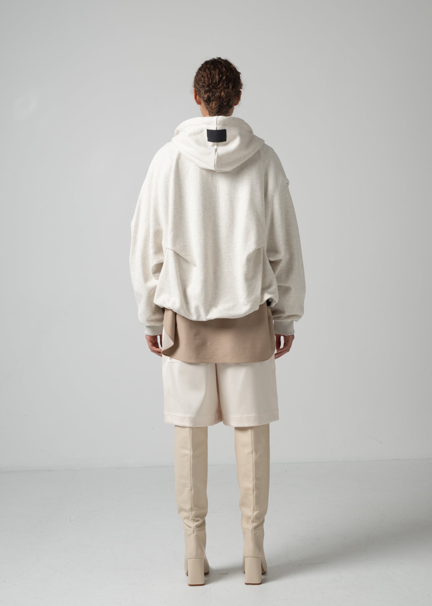 15 OLIVETTE ZIP UP HOODIE / ECO COTTON TERRY - C15
