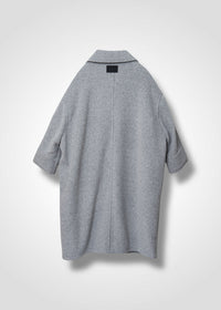 16 MARIE OVERSIZED COAT / WOOL MIX SHAGGY DOUBLE FACE - C13