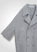 16 MARIE OVERSIZED COAT / WOOL MIX SHAGGY DOUBLE FACE - C13