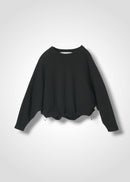 16 OLIVER PUFFY HEM TOP / ECO COTTON TERRY - C15