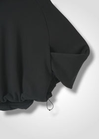 16 OLIVER PUFFY HEM TOP / ECO COTTON TERRY - C15