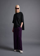 Oversized T-shirt crew neck, black, cogthebigsmoke, one size fits all, sustainable fashion, less is more, made in Japan, quiet luxury, minimalist