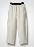 17 NOEL BARREL TROUSERS / HYPER DENIM JERSEY - C14