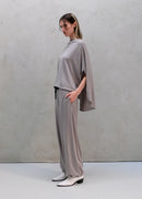 BELLA JUMPSUIT / SUPER100 WOOL JERSEY - C9