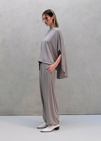 BELLA JUMPSUIT / SUPER100 WOOL JERSEY - C9