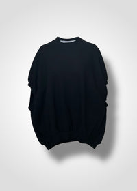 18 BROOKLYN SWEATSHIRT / MOSS STITCH KNITTING - C10