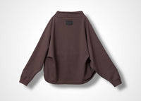 18 MELINA BOTTLE NECK SWEATSHIRT / HEAVY FRENCH TERRY - C13