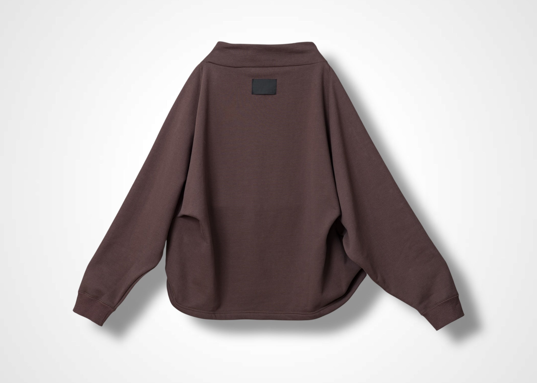 18 MELINA BOTTLE NECK SWEATSHIRT / HEAVY FRENCH TERRY - C13