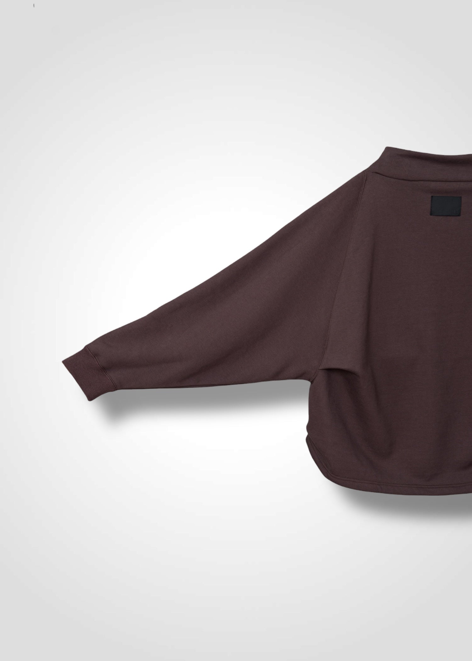 18 MELINA BOTTLE NECK SWEATSHIRT / HEAVY FRENCH TERRY - C13