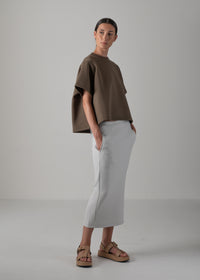 19 FIA SKIRT / COCOON JERSEY - C14
