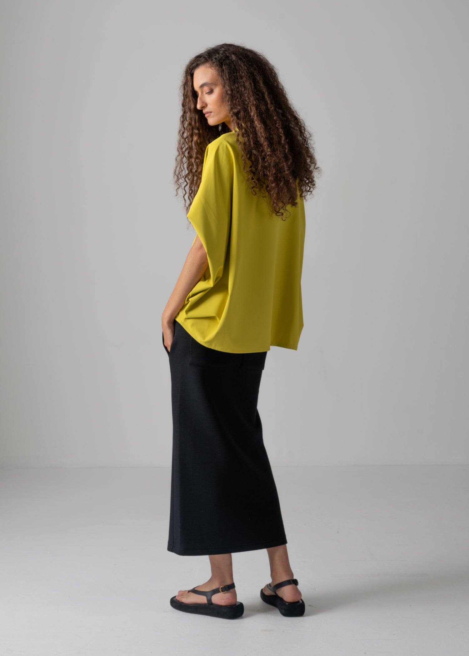 19 FIA SKIRT / COCOON JERSEY - C14