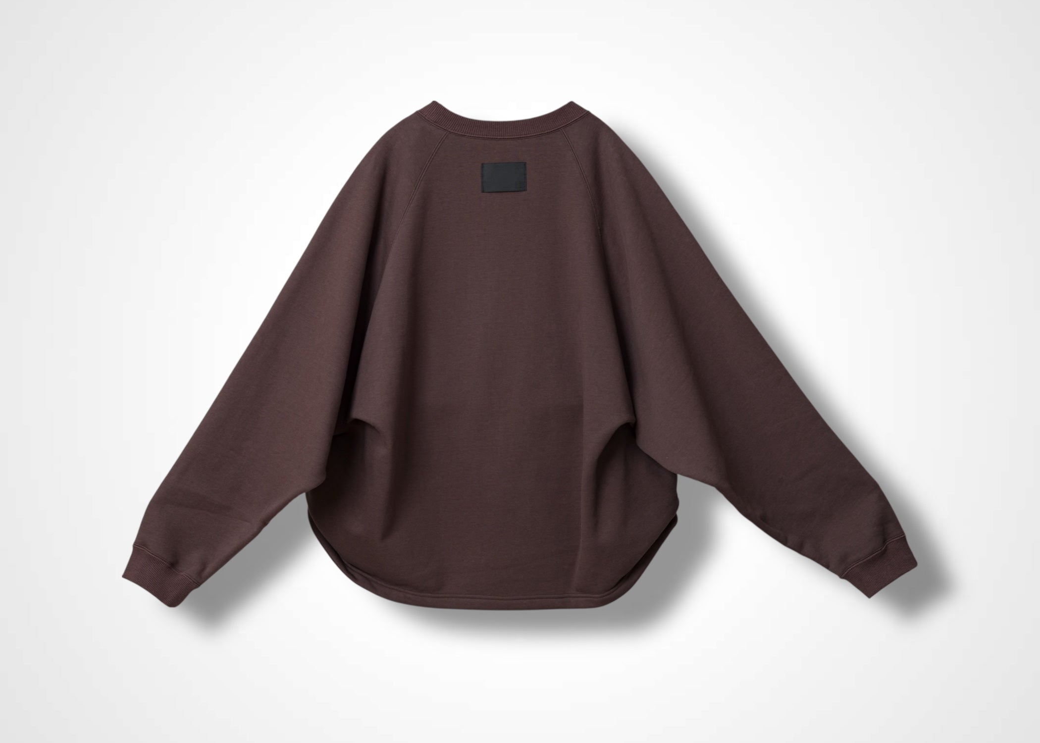 19 KAYA TUCKED HEM TOP / HEAVY FRENCH TERRY - C13