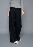 19 ORION WIDE-LEG TROUSERS / SUPER120S PURE WOOL SPONGY JERSEY - C15