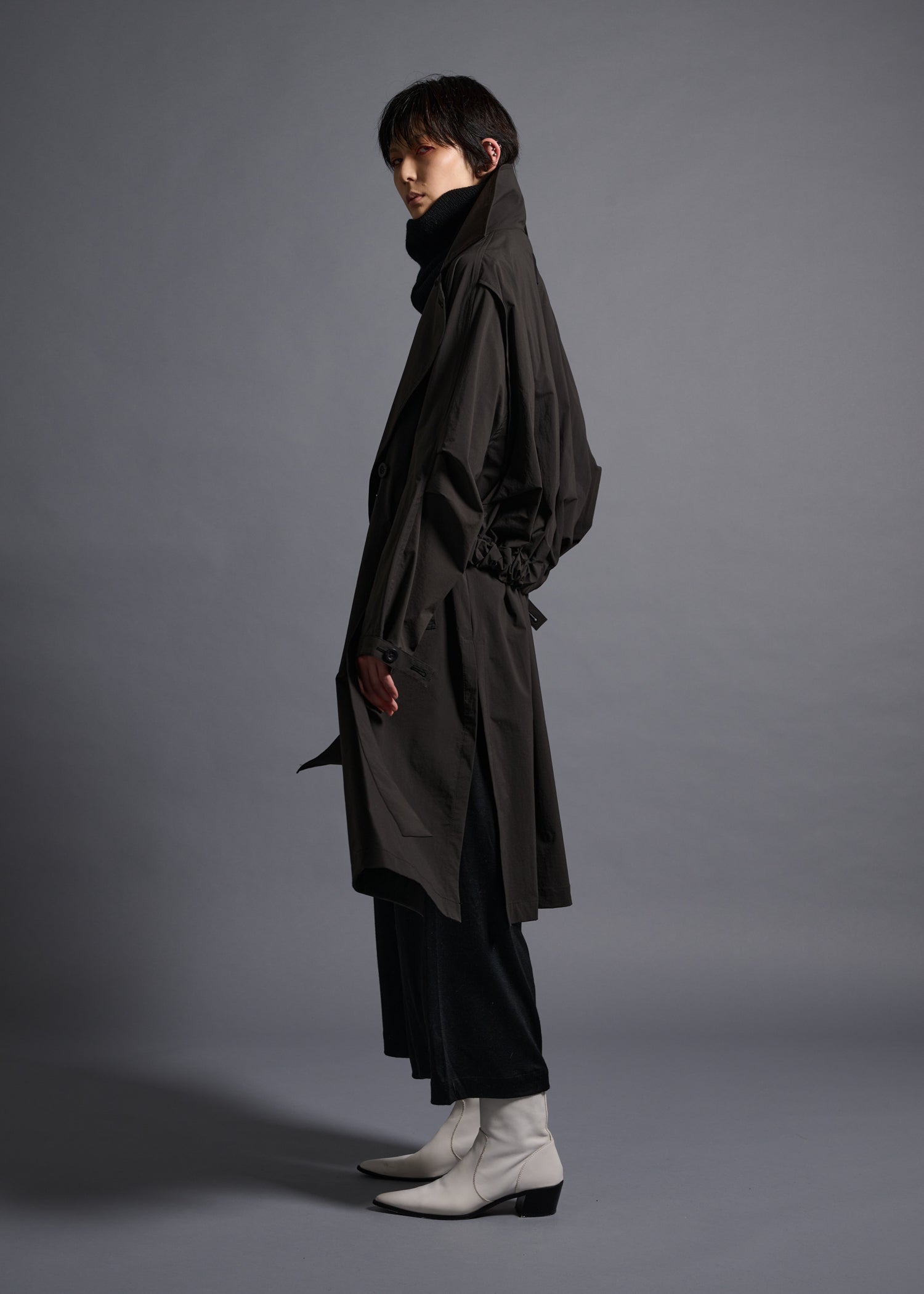 01 LAUREN PARACHUTE COAT / NY DRY WASH - C13