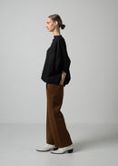 BELLE TOP / SUPER120S PURE WOOL SPONGY JERSEY - ONLINE STORE EXCLUSIVE