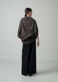 ALISON TROUSERS / SUPER120S PURE WOOL SPONGY JERSEY - ONLINE STORE EXCLUSIVE