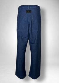 20 KASSIDY DOUBLE TUCK TROUSERS / VINTGE DENIM JERSEY - C11