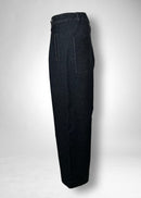 20 KASSIDY DOUBLE TUCK TROUSERS / VINTGE DENIM JERSEY - C11