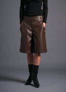 20 MAYA CULOTTES / VINTAGE-LOOK ITALIAN VEGAN LEATHER - C13