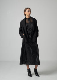 20 OWEN TAILORED JACKET / SOFT FLANNEL SUITING - C15