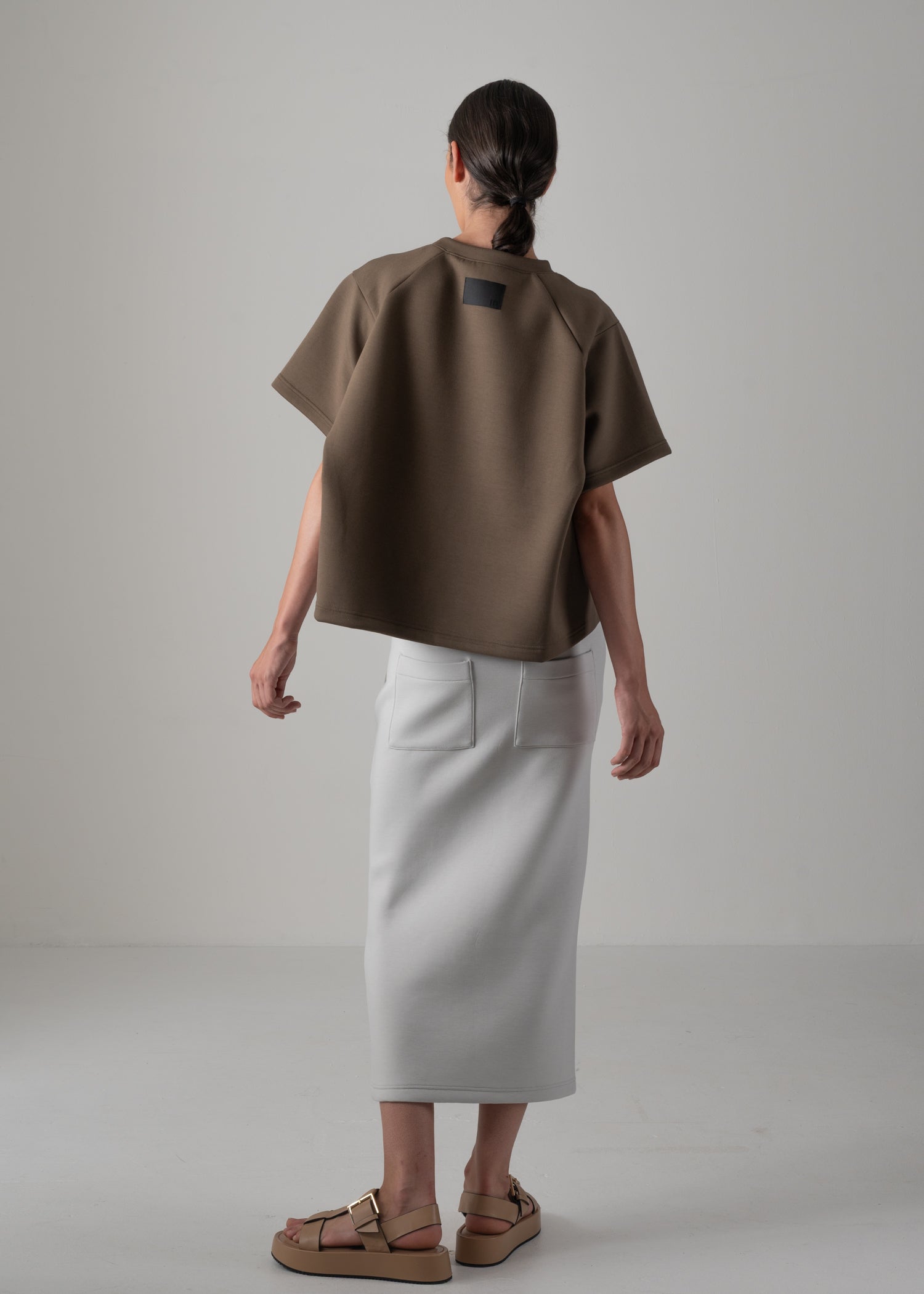 21 JEMMA T SHIRT / COCOON JERSEY - C14