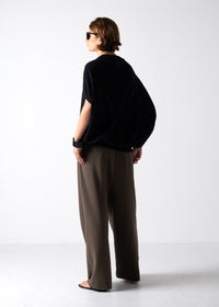 19 ALISON TROUSERS / MOSS STITCH KNITTING - C10