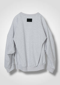 22 LEILA WIDE CUFF SWEAT SHIRT / COTTON HIGH GUAGE TERRY - C14