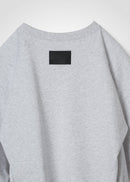 22 LEILA WIDE CUFF SWEAT SHIRT / COTTON HIGH GUAGE TERRY - C14