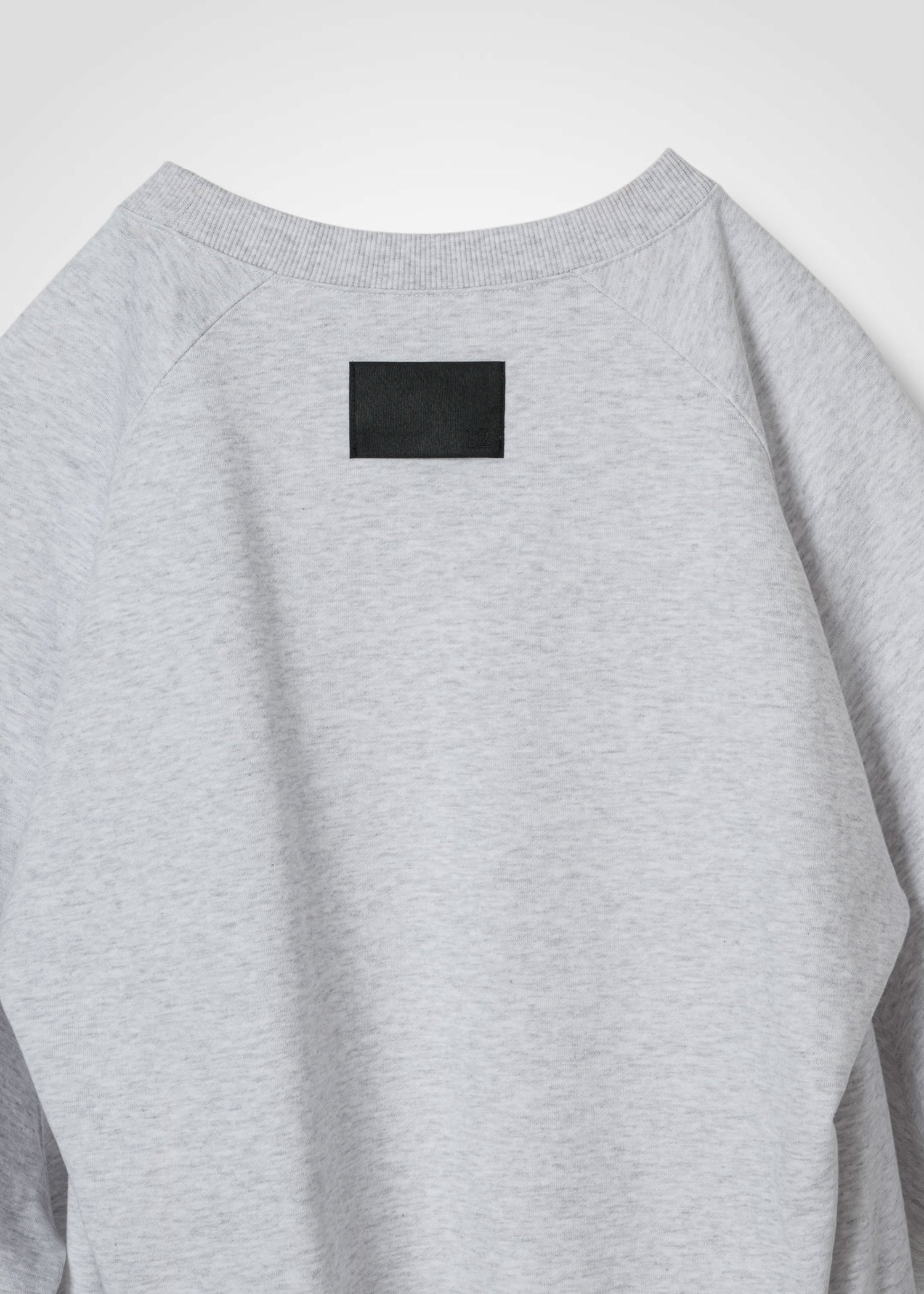 22 LEILA WIDE CUFF SWEAT SHIRT / COTTON HIGH GUAGE TERRY - C14