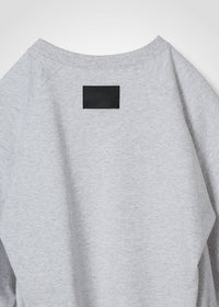 22 LEILA WIDE CUFF SWEAT SHIRT / COTTON HIGH GUAGE TERRY - C14