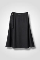 23 GEMMA FLARED SKIRT / SOFT FLANNEL JERSEY - C13