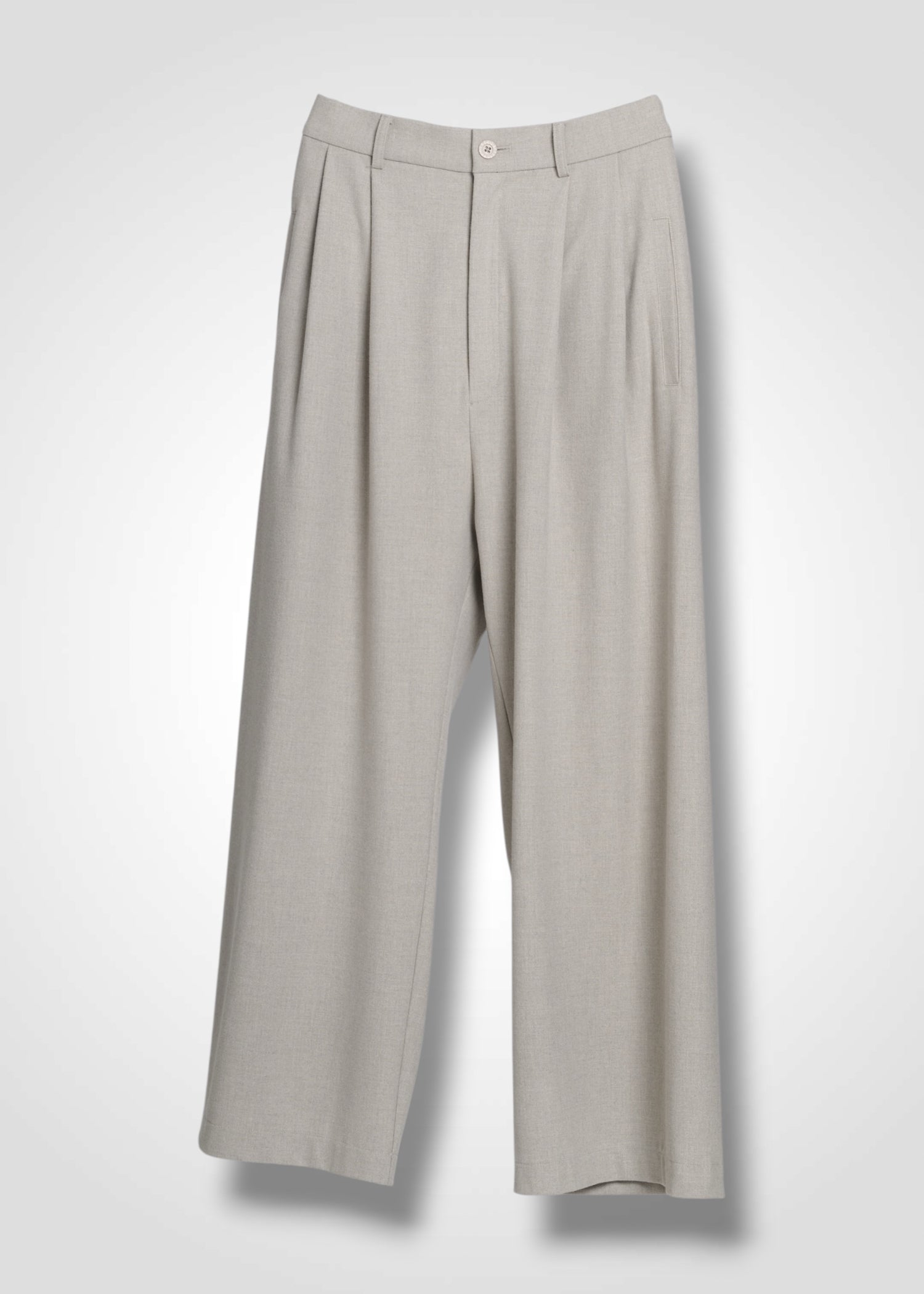 23 LUCY BAGGY TROUSERS / SOFT FLANNEL SUITING - C15