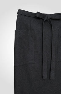 24 MIRANDA WRAP SKIRT / SOFT FLANNEL JERSEY - C13