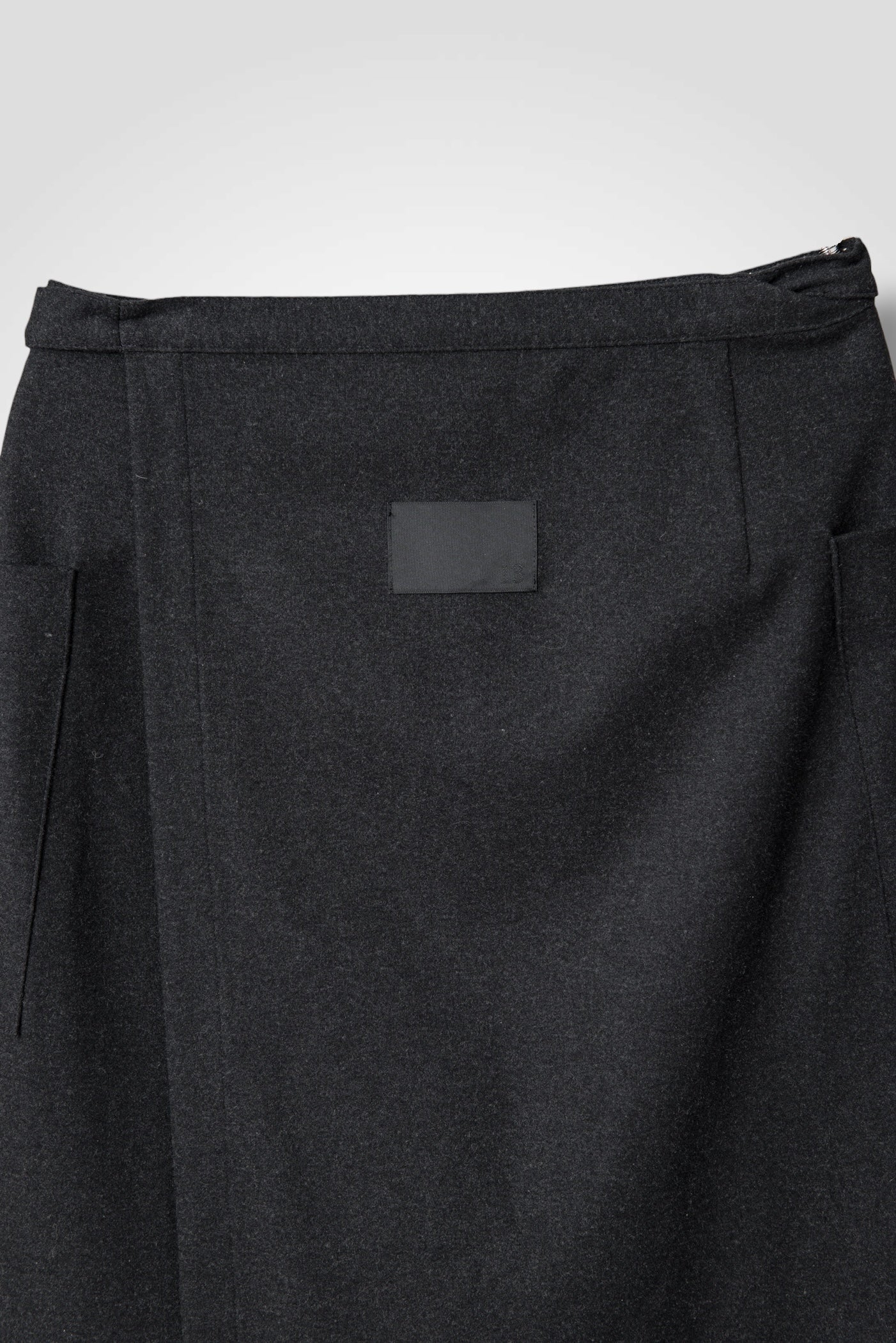 24 MIRANDA WRAP SKIRT / SOFT FLANNEL JERSEY - C13