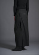  long wrap skirt, charcoal, cogthebigsmoke, one size fits all, sustainable fashion, less is more, made in Japan, quiet luxury, minimalist