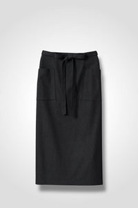 24 MIRANDA WRAP SKIRT / SOFT FLANNEL JERSEY - C13