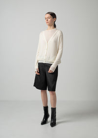 24 NADINE CARDIGAN / CASHMERE SILK SHEER JERSEY - C15